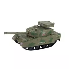 Jucarie tanc militar cu bile si telecomanda, 25 cm, Gonga® - Verde