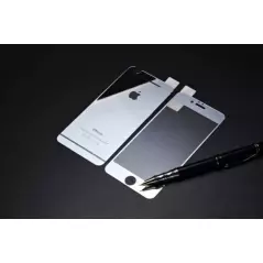 Folie protectie din sticla pentru Iphone 6, full cover - Argintiu
